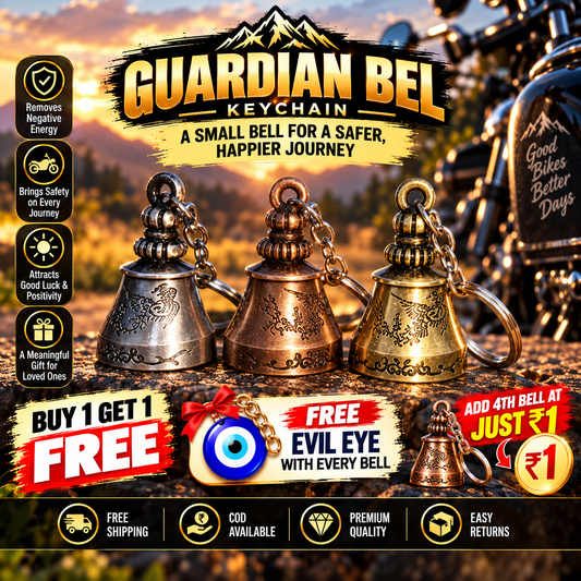 Guardian Bell – Antique Tibetan Style – Buy 1 Get 1 Free
